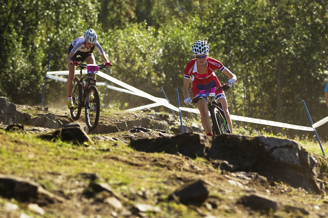 BESTE NORSKE: Marit Sveen ble beste norske jente i dag. (foto: Kristoffer H. Kippernes) _KHK5319