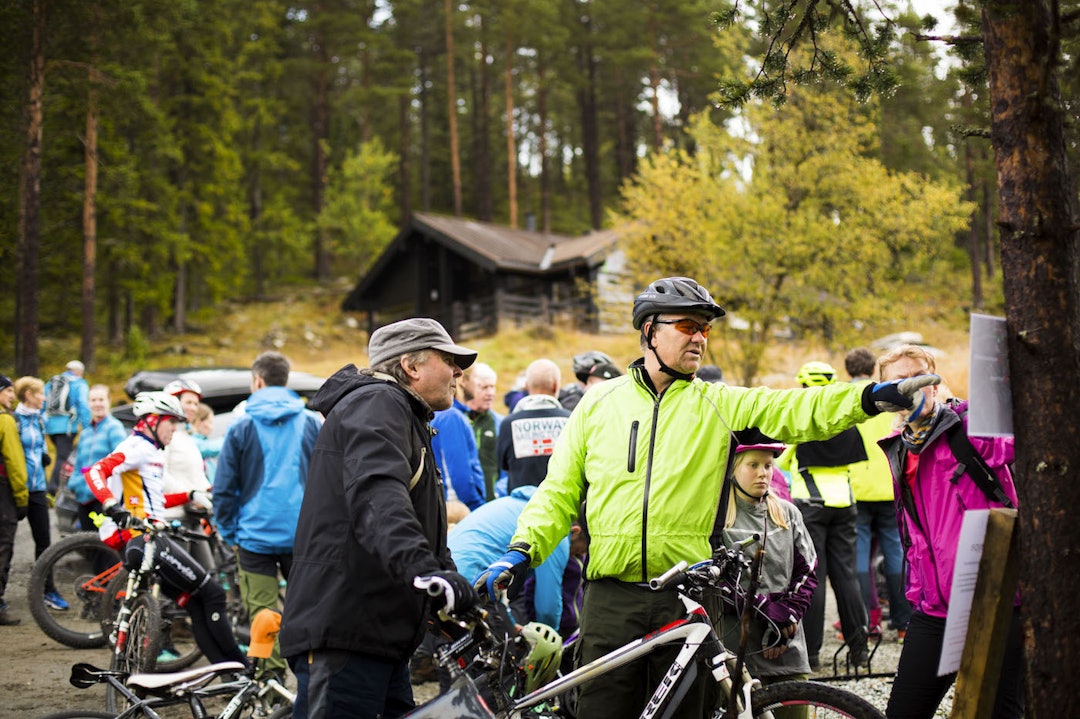 Stor interesse for rebusløp. Foto: Snorre Veggan Rebusløp Åpningsfest - Snorre Veggan