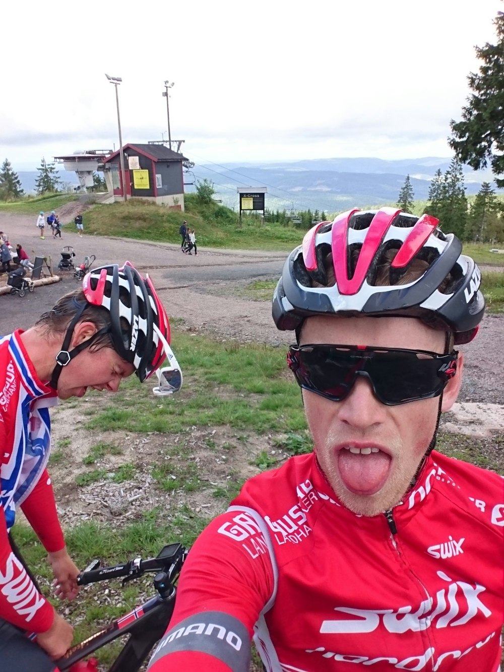 Fredrik Haraldseth og Ole Hem innrømmer at de ikke vet hva de går til eller hva de kan forvente. Foto: Privat Fredrik Haraldseth - Ole Hem - pre-race 1000x