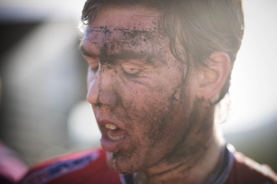 FRA KRIGEN: Slik ser det ut når man har herjet i støvet i VM. (foto: Kristoffer H. Kippernes) _IPP7703
