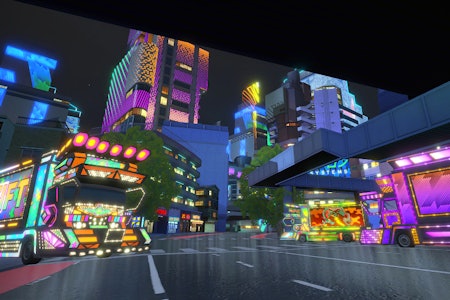 NY BY: Neokyo blir det nyeste tilskuddet til Zwifts virtuelle verden. Foto: Zwift NY BY: Neokyo blir det nyeste tilskuddet til Zwifts virtuelle verden. Foto: Zwift