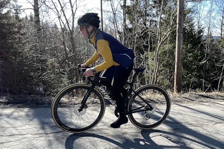 TRONDHEIM-OSLO: Monica Egeberg trener mot lagkonkurransen i Styrkeprøven Trondheim-Oslo for andre gang. Foto: Ole Kristian Egeberg Monica Egeberg trener mot lagkonkurransen i Styrkeprøven