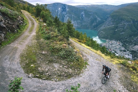 REHABILITERT: 1000-metern i Øvre Årdal er nå rehabilitert, trygg og åpen for syklister. Foto: Marius Nilsen tusenmetern øvre årdal