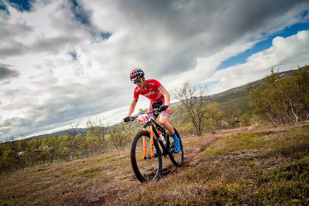 Thomas Engelsgjerd underveis mot seier. Thomas Engelsgjerd - Skaidi Xtreme 2017 - Ziggy Wantuch