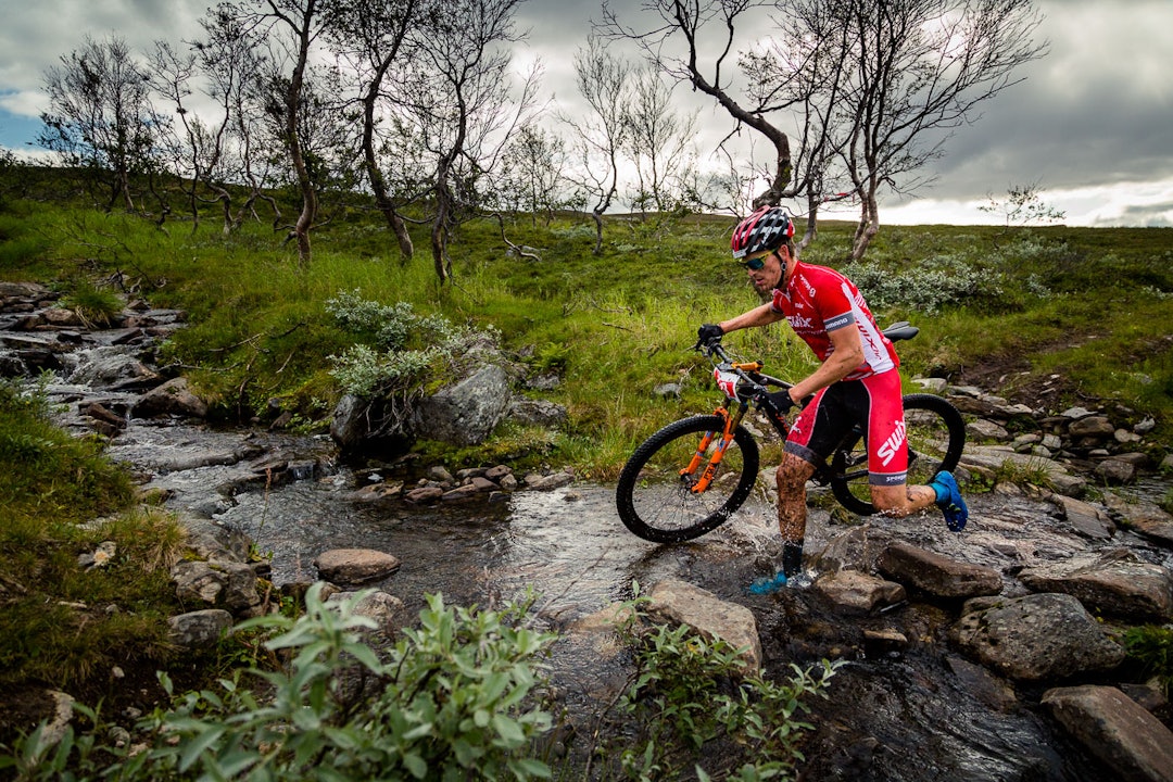 Finnmark-debutanten Thomas Engelsgjerd fikk også noen utfordringer Thomas Engelsgjerd Skaidi Xtreme 2017 - Ziggy Wantuch