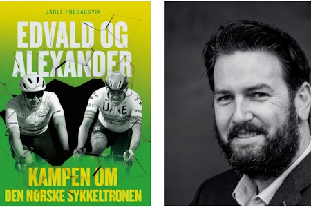BOKUTGIVELSE: Sykkeljournalist Jarle Fredagsvik debuterer som forfatter med boken «Edvald og Alexander». Foto: Kagge forlag BOKUTGIVELSE: Sykkeljournalist Jarle Fredagsvik debuterer som forfatter med boken «Edvald og Alexander». Foto: Kagge forlag