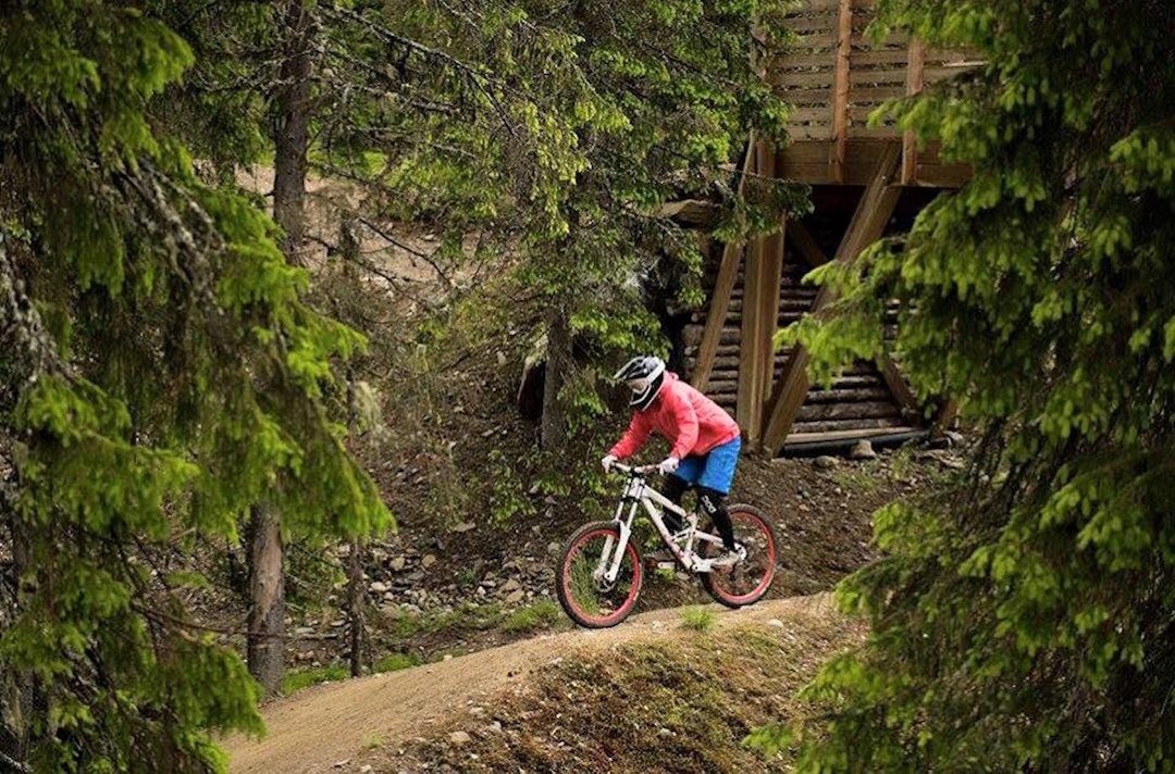 Med 30 jenter på camp blir det stemning, og det ligger an til flere jentecamper i framtida. Foto:Gizmo Johnsen Jentecamp Hafjell Foto G Johnson 1400x924