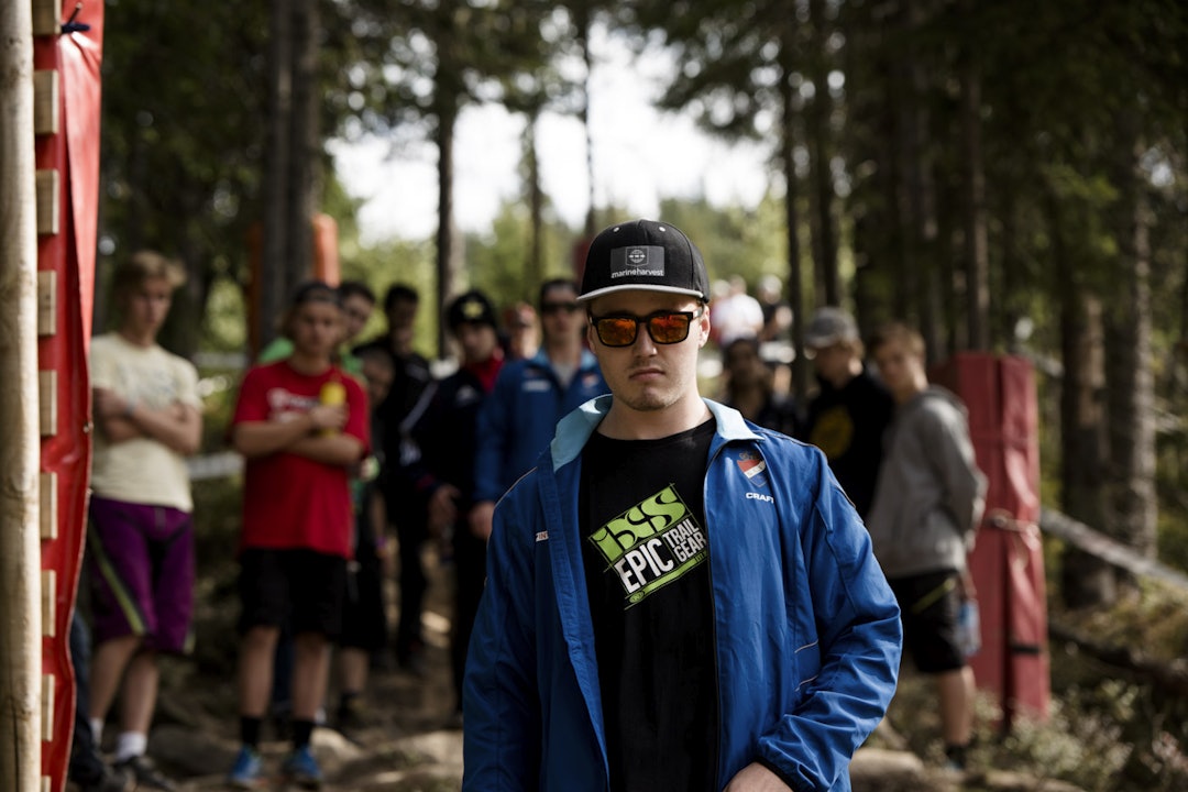 TILBAKE: Isak Leivsson er klar for å gi gass i helga etter kragebeinsbruddet for noen uker siden. Skal bli spennende å se hva denne karen kan greie på hjemmebane! (foto: Martin I. Dalen) _MID0336