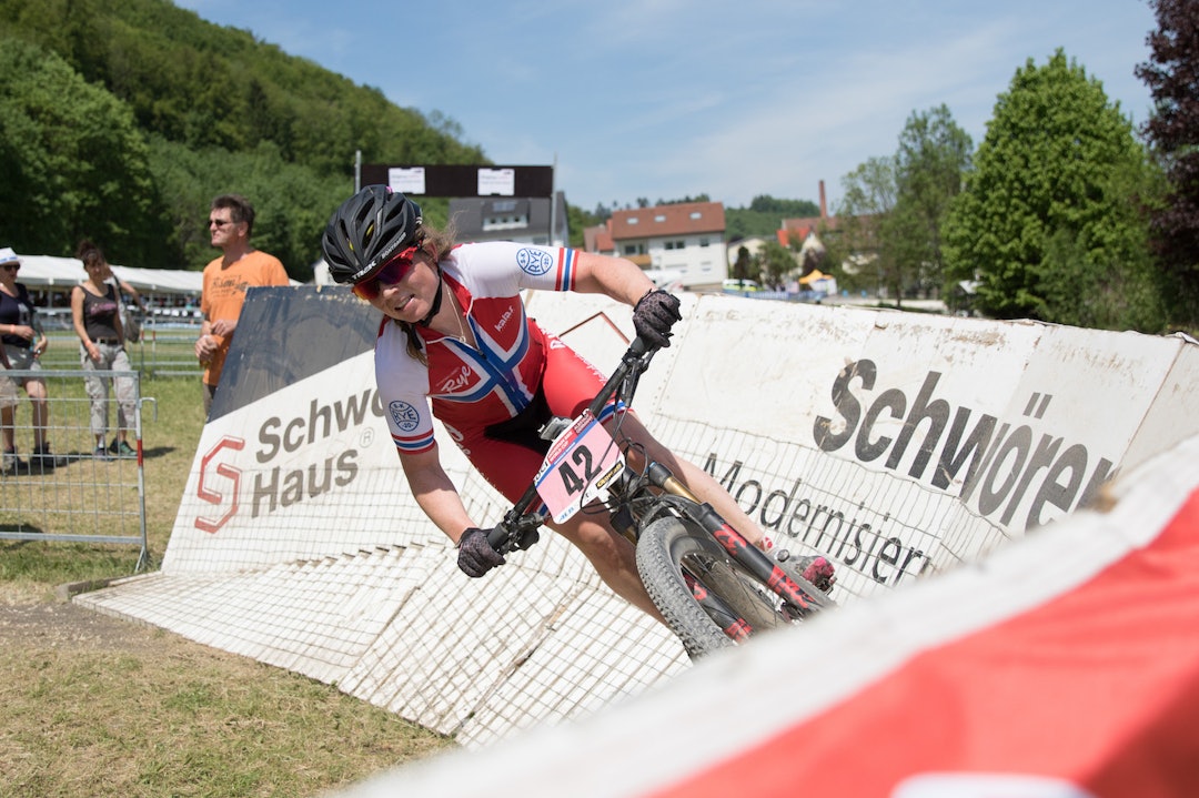Elisabeth Sveum ble nummer to i Norgescupfinalen men vant cupen sammenlagt. Foto: Bengt Ove Sannes Elisabeth Sveum - WC Albstadt 2017 - Bengt Ove Sannes 1400x933