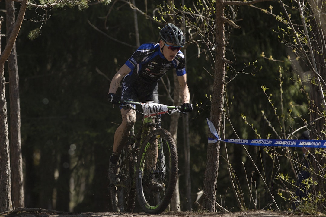 Hjemmefavoritten Anders Johannessen vant Norgescupfinalen. Foto: Per-Eivind Syvertsen Anders Halland Johannessen M Junior - Per-Eivind Syvertsen 1400x933
