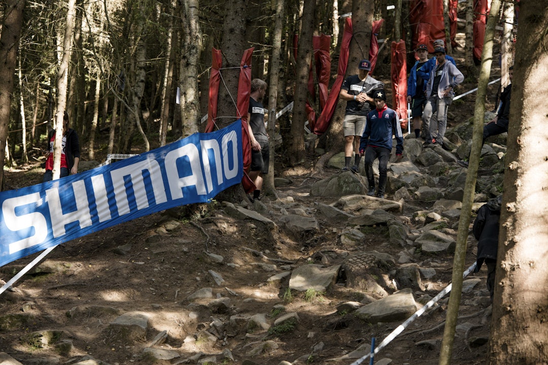 GROVT: Råbølstien har felt flere gode ryttere tidligere, og ingenting tyder på at den blir enkel å forsere i år heller. (foto: Martin I. Dalen) _MID0382