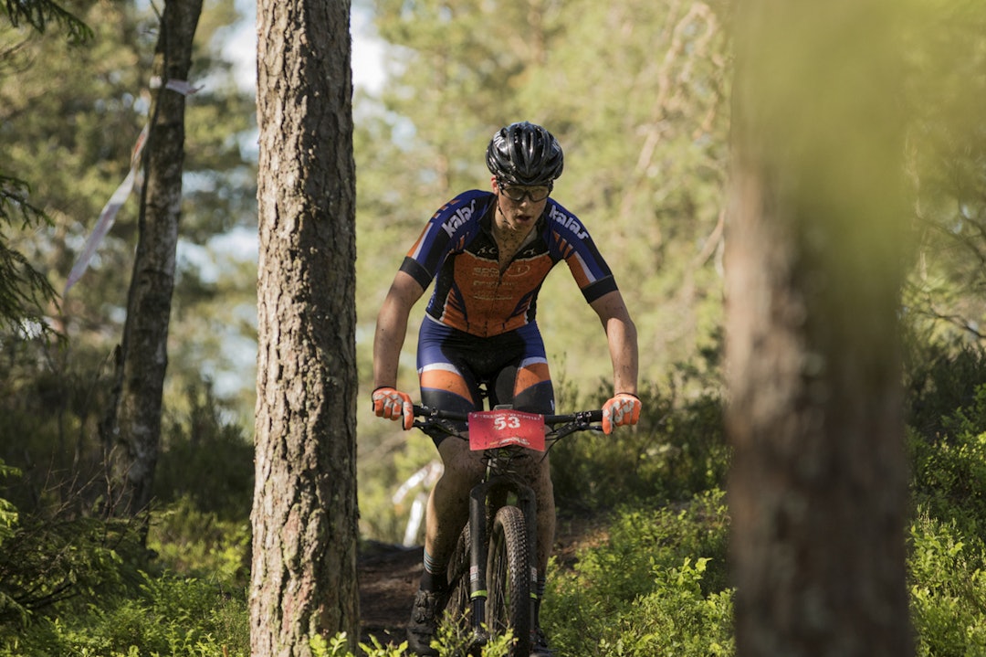 Eskil Evensen-Lie vant rundbanecupen sammenlagt. Foto: Per-Eivind Syvertsen Eskil Evensen-Lie Terrengsykkelrittet 2017 - Per-Eivind Syvertsen - 1400x933