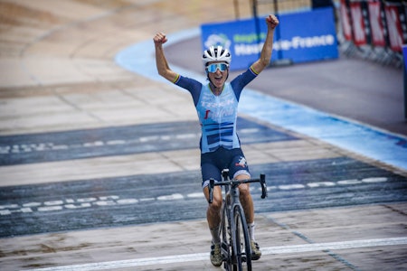 VANT: Lizze Deignan ble historisk da hun vant den første utgaven av Paris-Roubaix for kvinner. Foto: Cor Vos VANT: Lizze Deignan ble historisk da hun vant den første utgaven av Paris-Roubaix for kvinner. Foto: Cor Vos