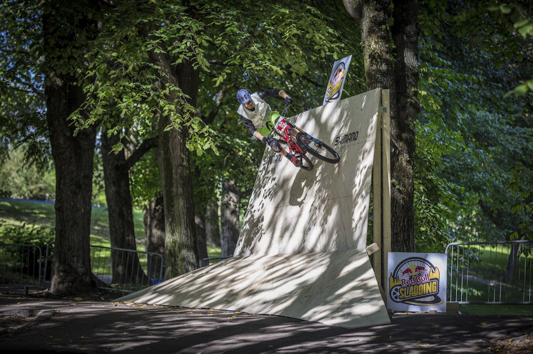 Morten Mølsted prøvde seg på Red Bull Sladding men nådde ikke til finalen. Foto: Tomasz Majewski/ Red Bull Content Pool Morten Mølsted - 80 - Red Bull Sladding - Tomasz Majewski: Red Bull Content Pool 1400x933