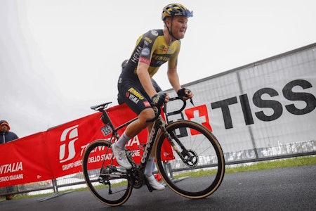 LETTVEKTER: Tobias Foss brukte Cervélo sin nye R5 under Giro d'Italia i vår. Nå er sykkelen offisielt lansert. Foto: Cor Vos