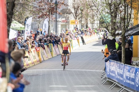 REGJERENDE VINNER: Kristoffer Skjerping vant forrige utgave i 2019 og stiller til start i 2022 for Team Kjekkas. Foto: Pål Westgaard ringerike grand prix