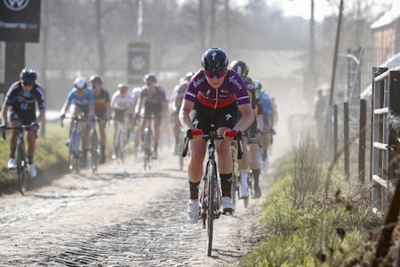 KLART FOR PARIS-ROUBAIX: Endelig skal kvinnene også få sykle Paris-Roubaix. Illustrasjonsbilde fra årets Le Samyn Dames. Foto: Cor Vos