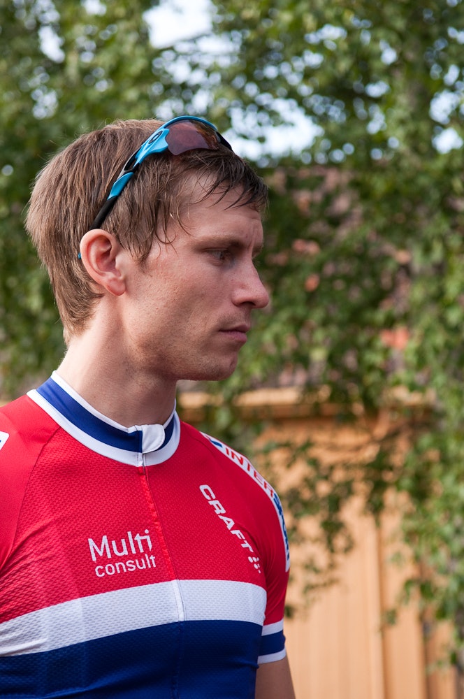 SKUFFET: Sebastian Kartfjord var nære på avansement da han ledet inn i siste sving. SKUFFET: Sebastian Kartfjord var nære på avansement da han ledet inn i siste sving.