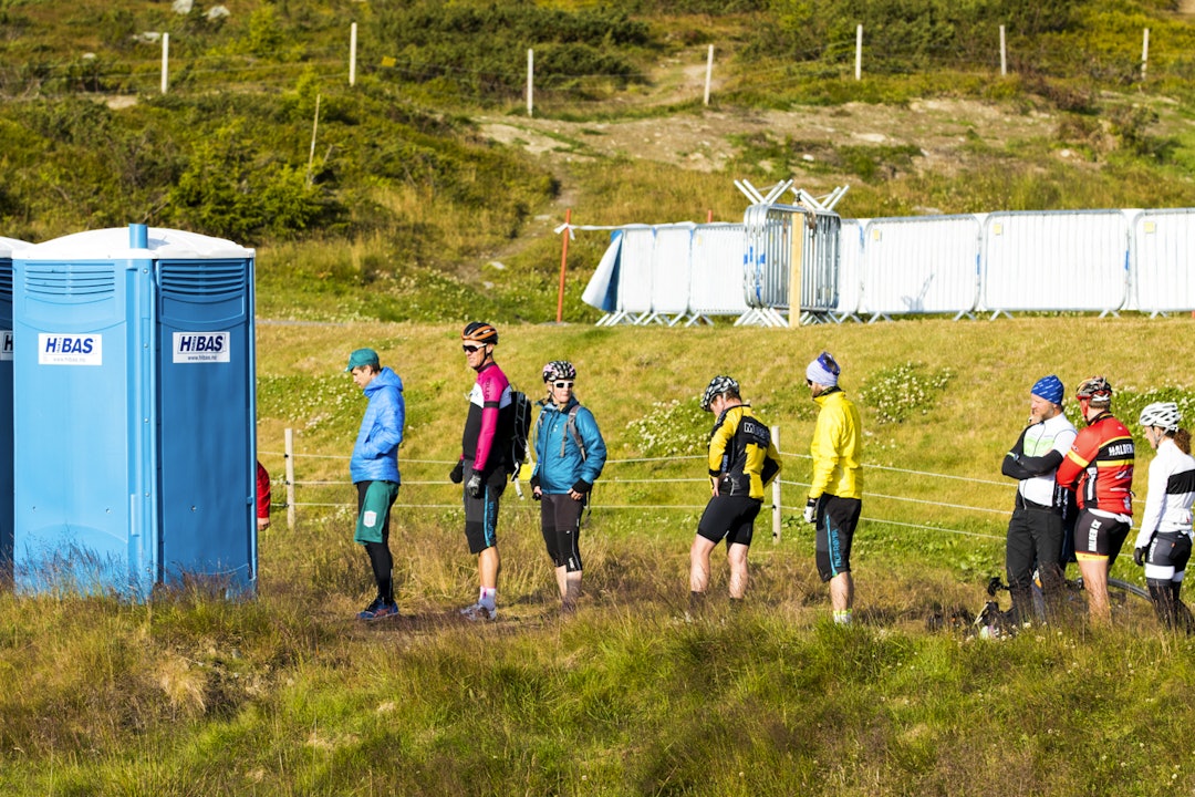 Naturen kaller ekstra ofte like før start. _ES_4476