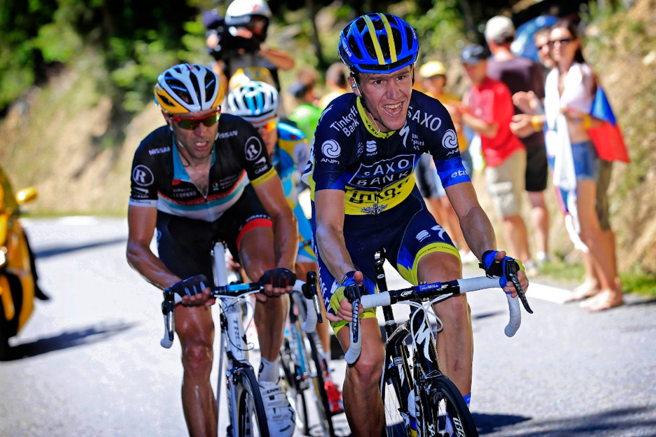 DØD: Chris Anker Sørensen er et velkjent fjes og navn for Tour de France-seerne. Lørdag døde han etter en påkjørsel. Foto: Cor Vos