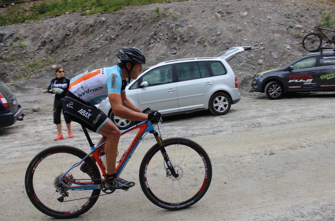 Greg Saw er nærmest fast innslag i Helterittet, men i år blir han tilskuer. Australieren kan ikke delta i NM. Foto: TelemarksHelten AS Greg Saw Telemarkhelten 2014 - Foto Telemarkhelten 1400x924