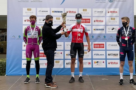 ÅRETS FØRSTE: Tord Gudmestad hentet hjem årets første norske seier på Rhodos. Foto: Team Coop. ÅRETS FØRSTE: Tord Gudmestad hentet hjem årets første norske seier på Rhodos. Foto: Team Coop.