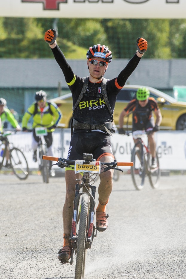 Soleklar seier til Lars Granberg. _ES_5379