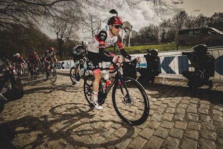 KLAR FOR Å PRESTERE: Sven Erik Bystrøm kjører voldsomt i årets vårklassikere. Nå lanserer han seg selv som outsider til Flandern rundt. Foto: Cor Vos.  sven erik bystrøm