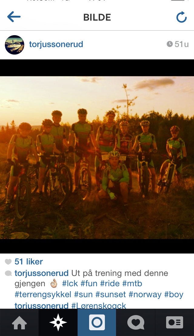 GJENGEN: Torjus Røn Sonerud har vært på treningstur med Lørenskog CK en fin sommerkveld image-2