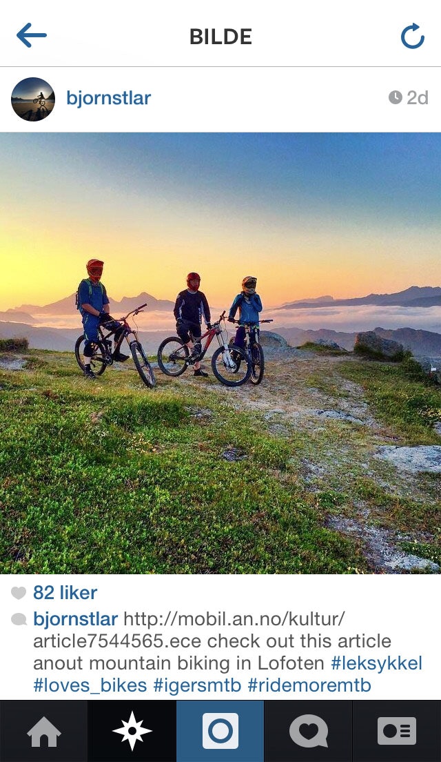 HAR VUNNET FØR: Bjørn-Ståle Larsen har vunnet en av våre tidligere konkurranser, og skiller seg nok en gang ut med et strålende bilde fra Lofoten. image-3
