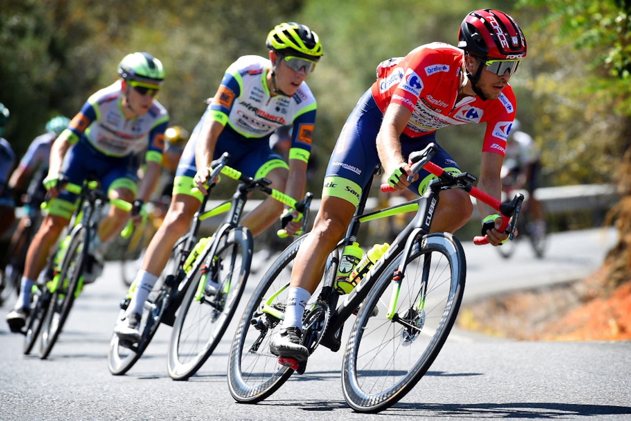 NY DAG I RØDT: Odd Christian Eiking fortsetter å lede Vuelta a España. Foto: Cor Vos