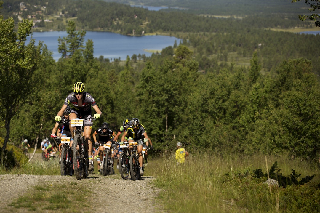 SEIGSTARTER: Den første timen i ritt er det verste for Lars Granberg. Jo lenger rittet er, jo bedre tid får han tid til å få i gang dieselmotoren. Foto: Kristoffer H. Kippernes _IPP6776