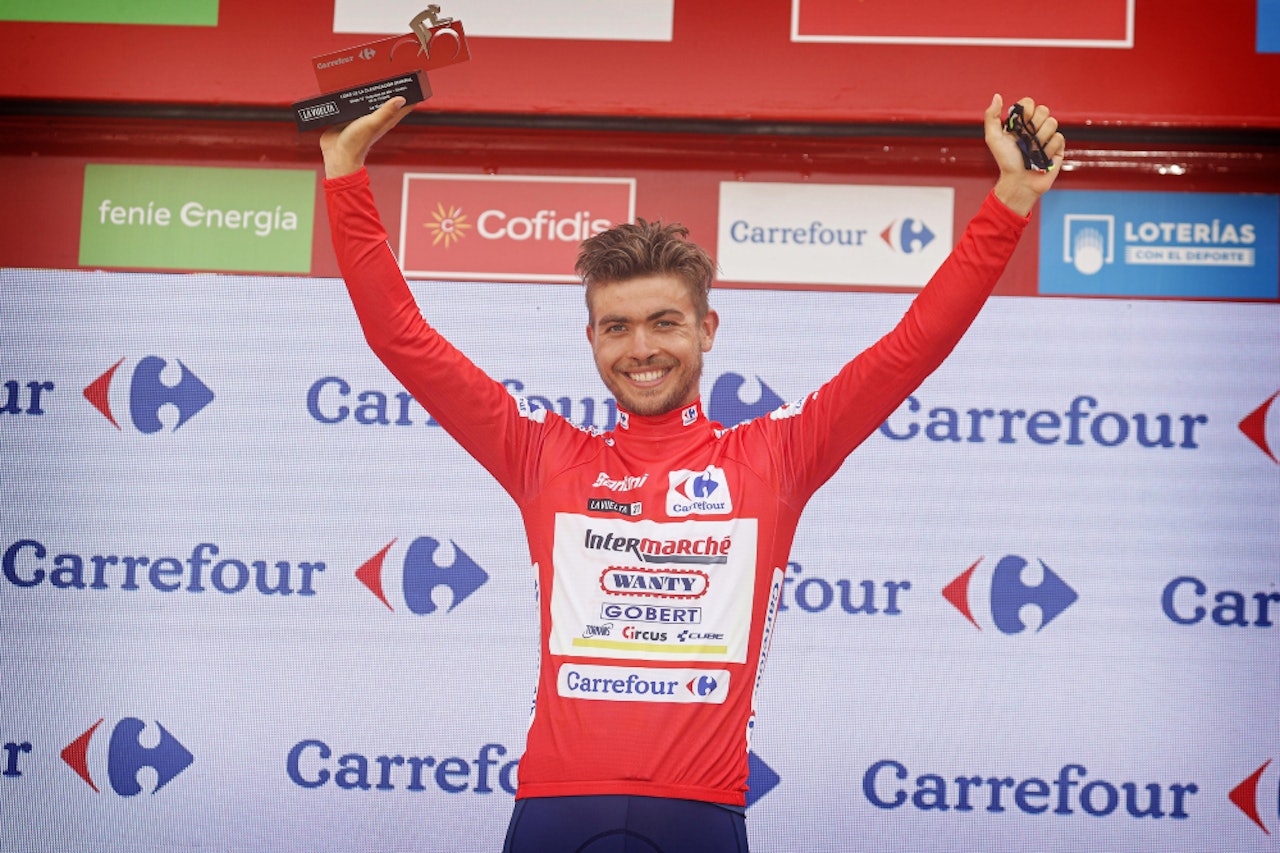 NY VUELTA-LEDER: Odd Christian Eiking overtok ledelsen i Vuelta a España tirsdag. Foto: Cor Vos