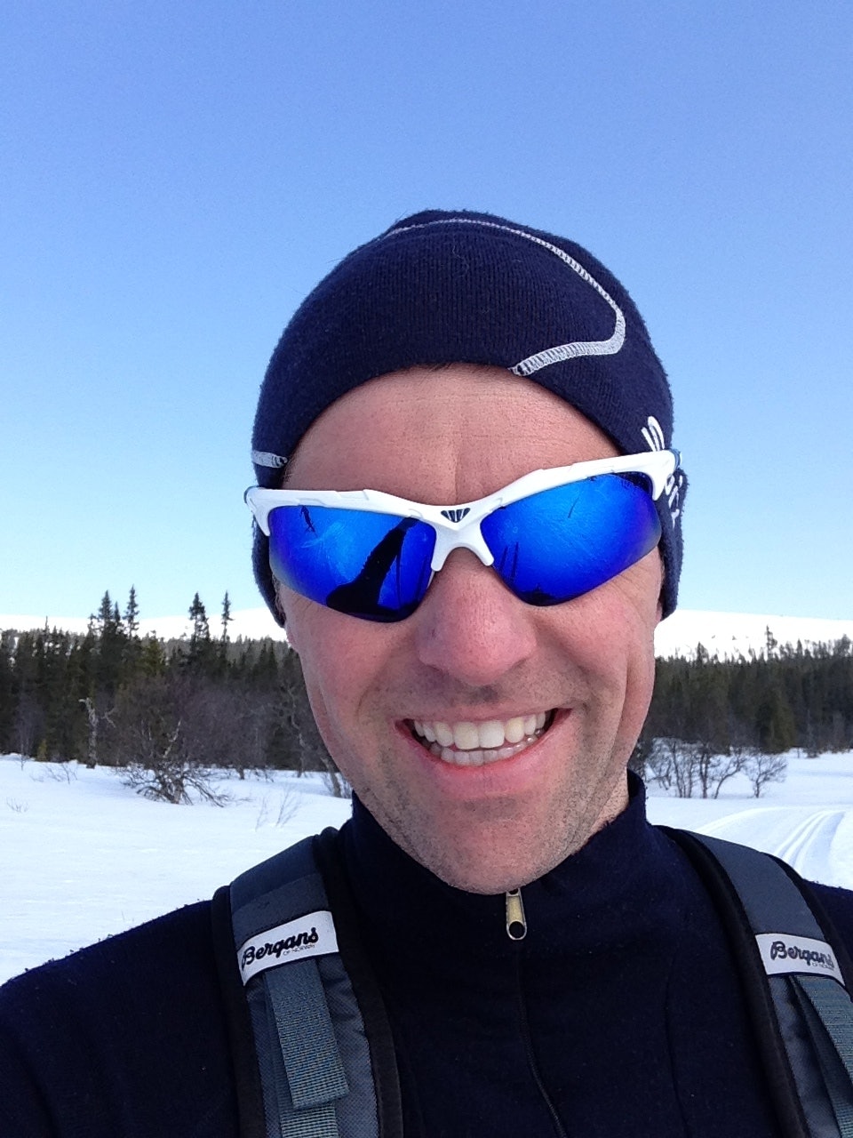 Marius Bryn syklet fra Røros tl Trysil på ti timer. På fatbike. Foto: Privat Marius Bryn 960x1280