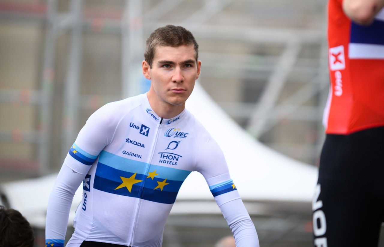 FORLATER UNO-X: Jonas Iversby Hvideberg er klar for Team DSM fra og med neste sesong. Foto: Jan Brychta FORLATER UNO-X: Jonas Iversby Hvideberg er klar for Team DSM fra og med neste sesong. Foto: Jan Brychta