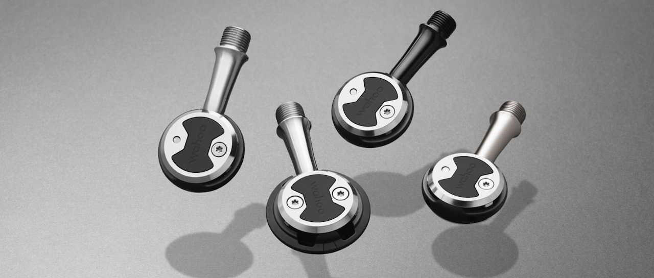 WAHOO! Speedplay pedaler lanseres nå under Wahoos navn. Funksjonen er forbedret, fargeutvalget begrenset.  Wahoo Speedplay pedaler