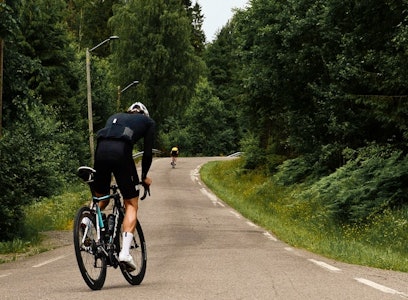 Martin Hoff sykler bratte bakker i Oslo