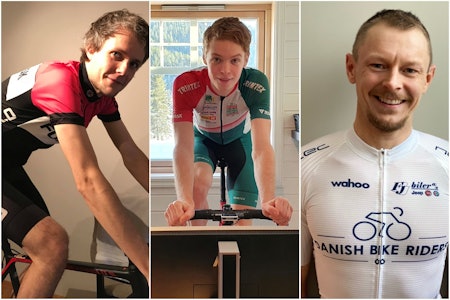 FORSTERKER STALLEN: Disse tre går over i Kalas eSport Racing Team fra og med 16.mars. Fra venstre: Stian Lersveen, Erik Ysland og Kjetil Farup. Foto: Privat Kalas ESRT forsterker stallen med Lersveen, Ysland og Farup