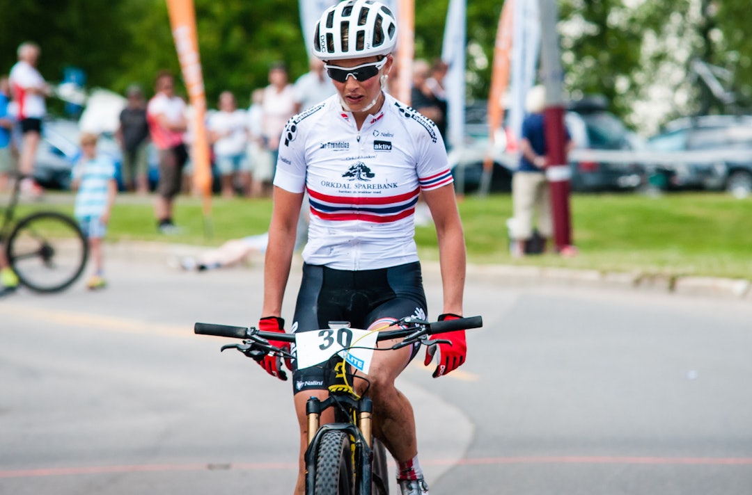 Borghild Løvset debuterte i Trysilrittet med ny løyperekord for damer. Foto: Hans Martin Nysæter/Destinasjon Trysil Borghild Løvset Trysilrittet 2015 - Foto Hans Martin Nysæter Destinasjon Trysil 1400x924