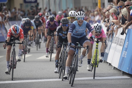 VANT I COMEBACKET: Chloe Hosking tilbake i konkurranse med seier. Foto: Cor Vos VANT I COMEBACKET: Chloe Hosking tilbake i konkurranse med seier. Foto: Cor Vos
