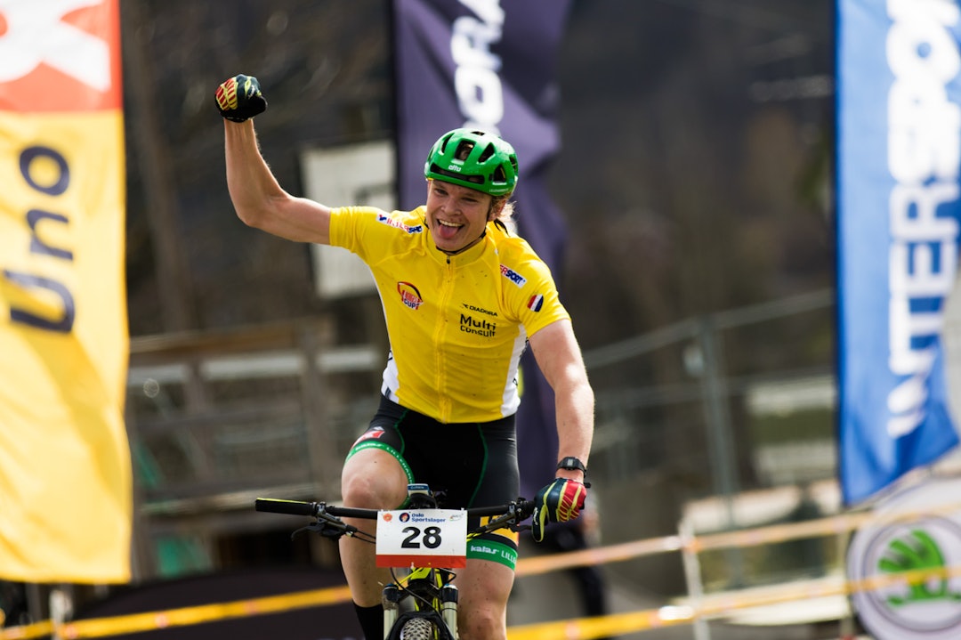 DOBBEL: Petter Fagerhaug sikret seg sin andre seier for helgen. (foto: Snorre Veggan) norgescup-4252a