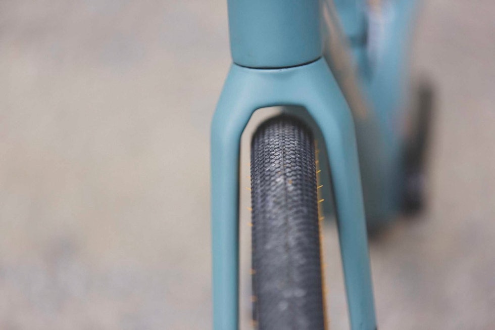 PASSELIG MED KLARING: Superior X-Road Team er oppgitt til å sluke 40 mm dekk. Gaffelen vil også takle 42 mm. Superior X-Road Team
