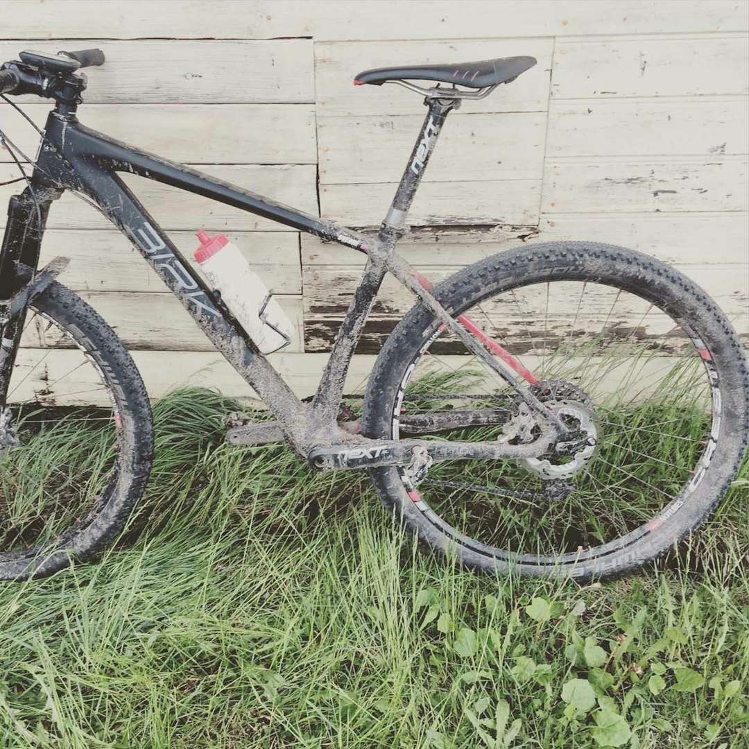 SKITTEN KAMERAT: Sykkelen fikk gjennomgå gjennom tre dager med ritt på rappen. IMG_7526