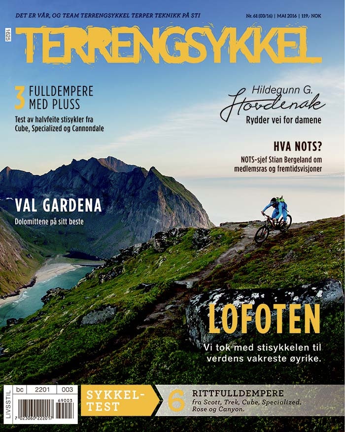 COVERET: Tommy Amundsen fra Leknes i Lofoten har fått æren av å pryde coveret. Foto: Kristoffer H. Kippernes TS61_NEW!_Omslaget-11