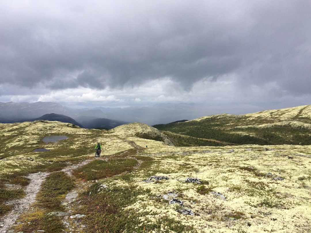 Solgløtt med uvær på alle kanter. Foto: Julia Hamre Solgløtt på søndag med regn på alle kanter - Julia Hamre 1200x900