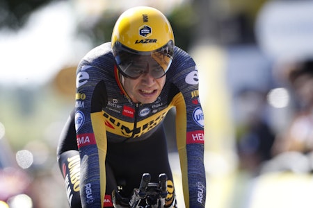 VANT: Wout van Aert tok seieren på tempoen på den 20. etappen i Tour de France. Foto: Cor Vos