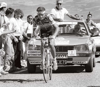 KJEKKAS: Dag Otto Lauritzen var høyt og lavt under Tour de France 1987. At han plutselig var ute av sammendraget, gav ham muligheten til å vinne en etappeseier senere. FOTO: Cor Vos. KJEKKAS: Dag Otto Lauritzen var høyt og lavt under Tour de France 1987. At han plutselig var ute av sammendraget, gav ham muligheten til å vinne en etappeseier senere. FOTO: Cor Vos.