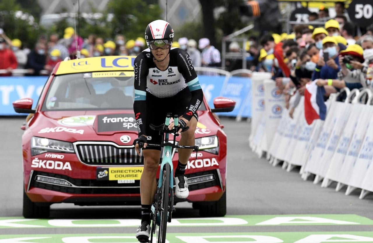 FERDIG: Amund Grøndahl Jansen står av Tour de France før den 16. etappen. Foto: Cor Vos. 