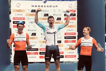 SPURTSEIER: Tord Gudmestad vant den siste etappen av Tour te Fjells. Foto: Team Coop SPURTSEIER: Tord Gudmestad vant den siste etappen av Tour te Fjells. Foto: Team Coop