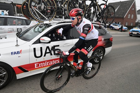 UHELL: Alexander Kristoff fikk aldri sjansen til å spurte om seieren i Omloop Het Nieuwsblad. Foto: Cor Vos